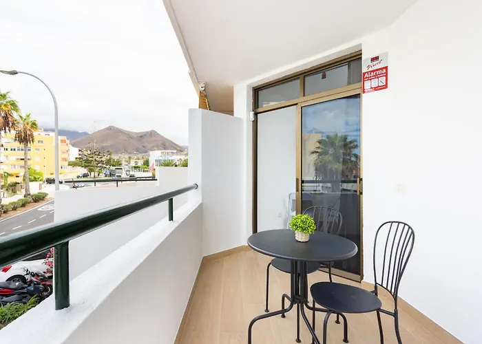 Ocean View & Pool Cristianos Summerland 아파트
