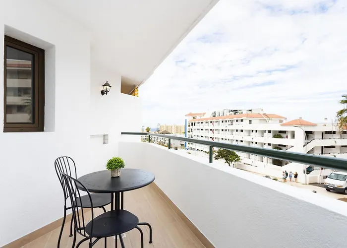 아파트 Ocean View & Pool Cristianos Summerland 로스크리스티아노스