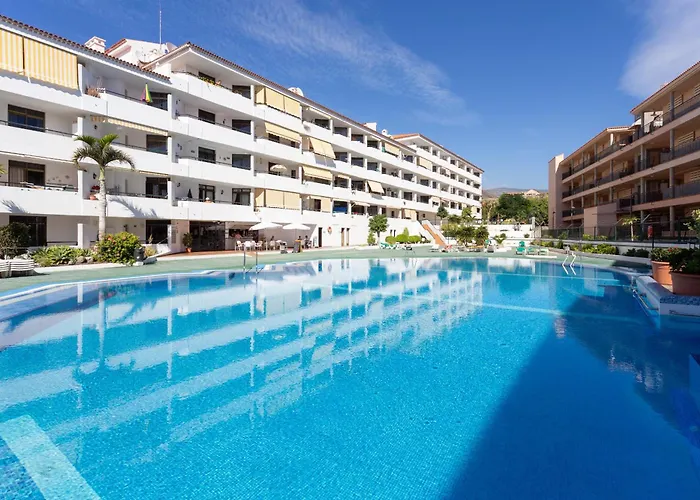 Ocean View & Pool Cristianos Summerland 아파트